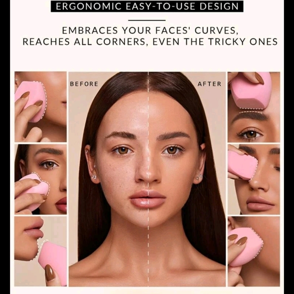 Make up Sponge multi Faceted. Women girl, teen - Picture 9 of 16
